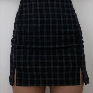 aesthetic brandy melville skirt